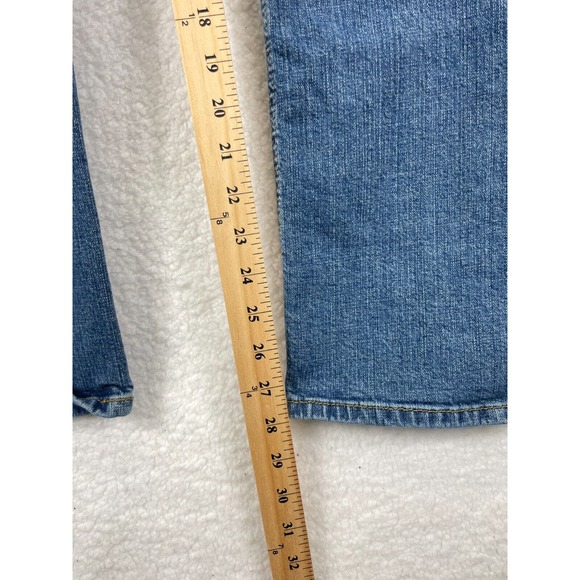 Signature Levi Strauss & Co Jeans Mens Blue Light Wash Bootcut Denim Pants 36x30 - Picture 4 of 10
